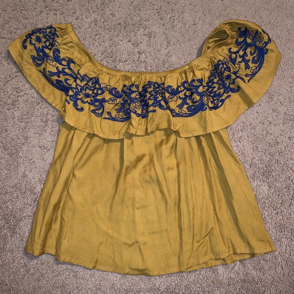 Off the shoulder top